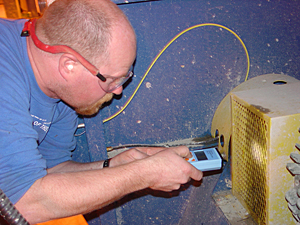 LED stroboscope inspection